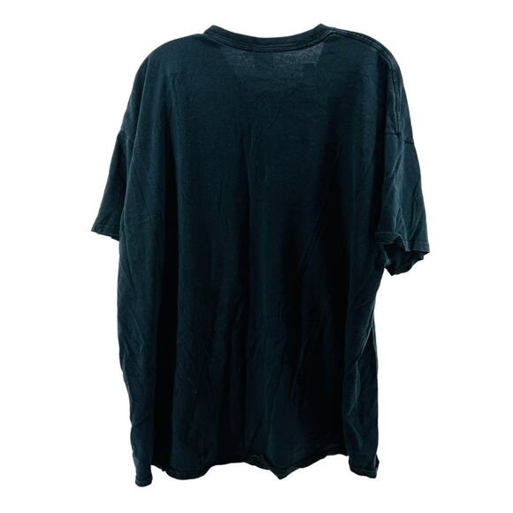 Deranged Theory Short Sleeve Black T Shirt Mens 2XL - Picture 4 of 4